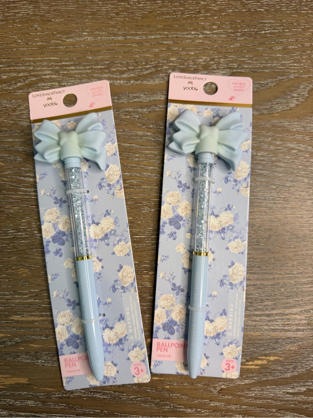 LoveShackFancy x Target Bow Pens set of 2